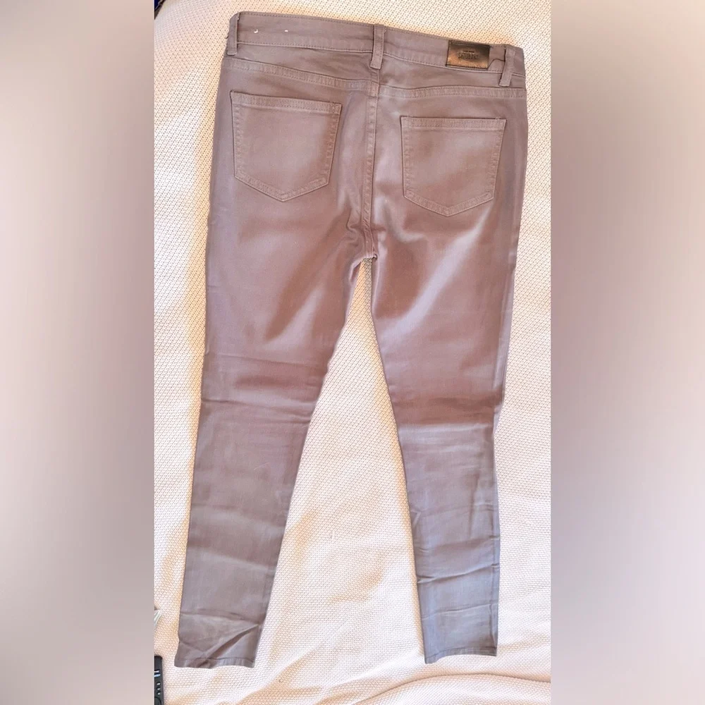 KATE SPADE SATURDAY Grey Skinny Straight Leg Jeans w Stretch